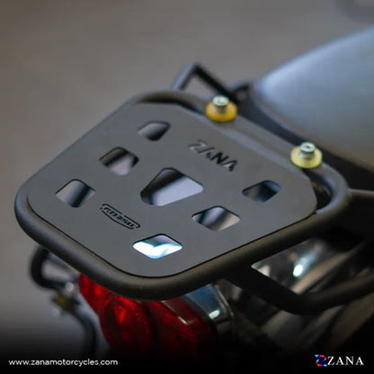Zana Top Rack With Plate New W-1 Cb350 H'ness Honda Split Seat/single Seat Version-2 (ZI-8130B)