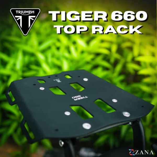 Zana Top Rack with Plate For Triumph Tiger 660-ZI-8675