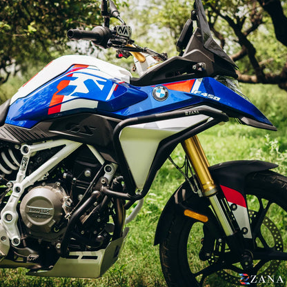 Zana Upper Crash Guard For BMW F 450 GS (Texture Black) - ZI-8778