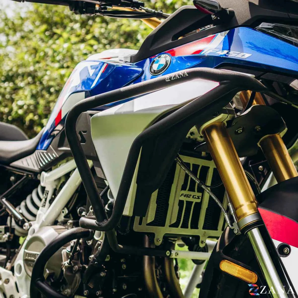Zana Upper Crash Guard For BMW F 450 GS (Texture Black) - ZI-8778