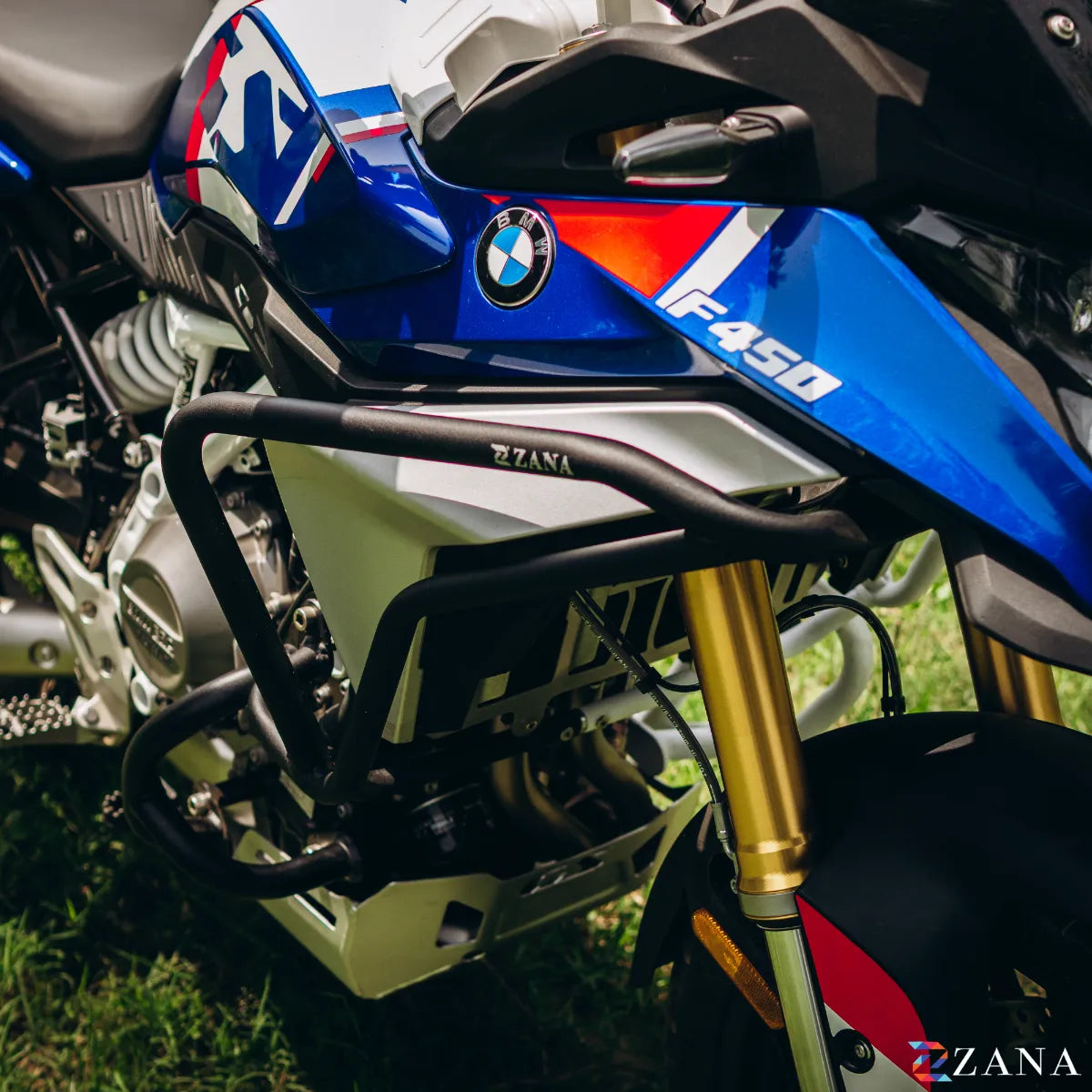Zana Upper Crash Guard For BMW F 450 GS (Texture Black) - ZI-8778