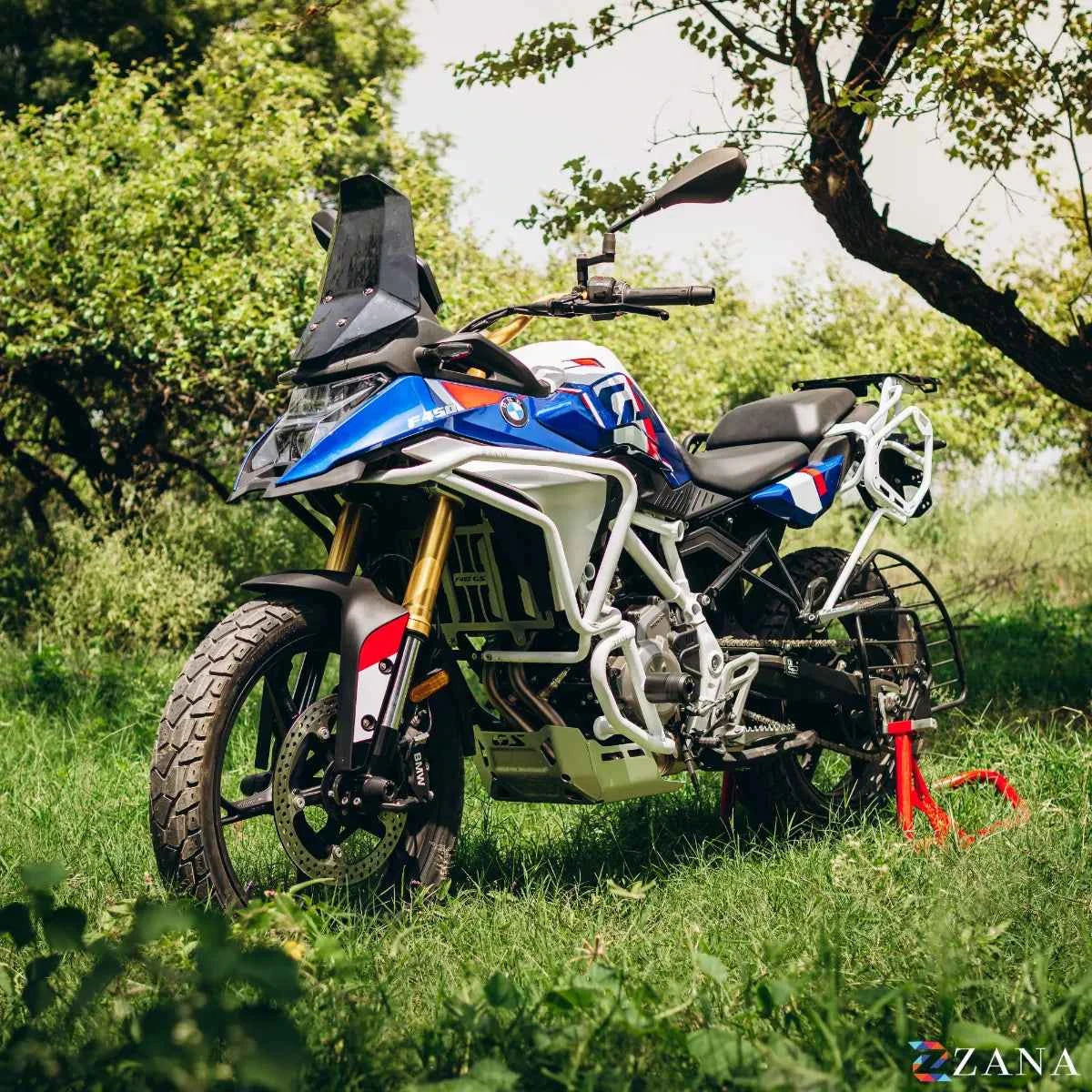 Zana Upper Crash Guard For BMW F 450 GS (White) - ZI-8779