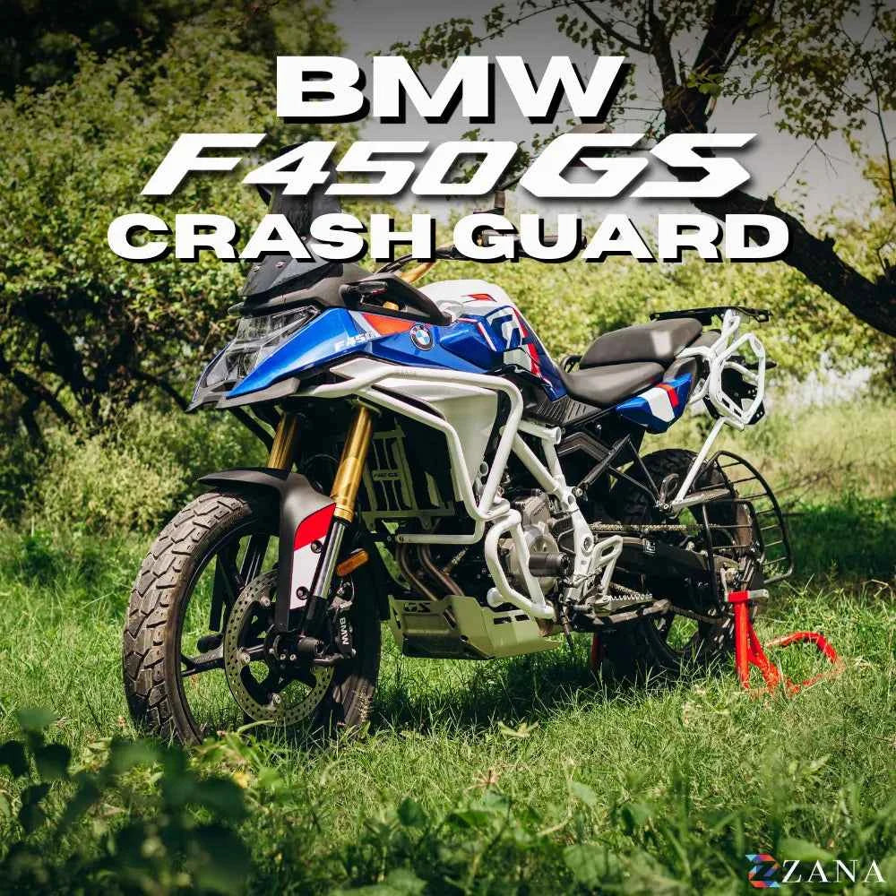 Zana Upper Crash Guard For BMW F 450 GS (White) - ZI-8779