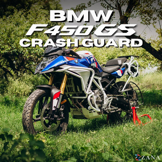 Zana Upper Crash Guard For BMW F 450 GS (White) - ZI-8779