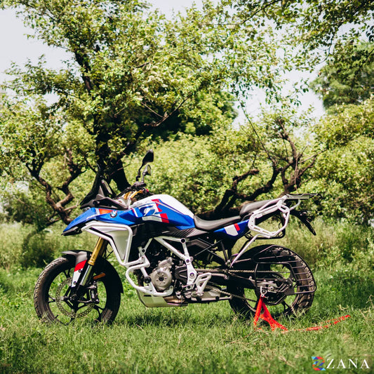 Zana Upper Crash Guard For BMW F 450 GS (White) - ZI-8779