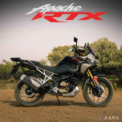 Zana Upper & Lower Crash Guard Combo For TVS Apache RTX 300-ZI-8711 / ZI-8716