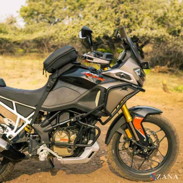 Zana Upper & Lower Crash Guard Combo For TVS Apache RTX 300-ZI-8711 / ZI-8716