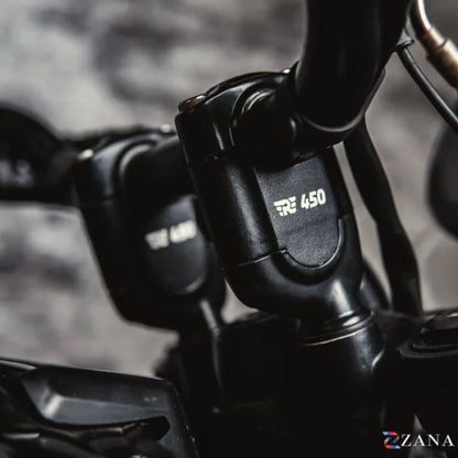 Zana Vertical Handlebar Riser Texture Matt Black For Himalayan 450-ZI-8532