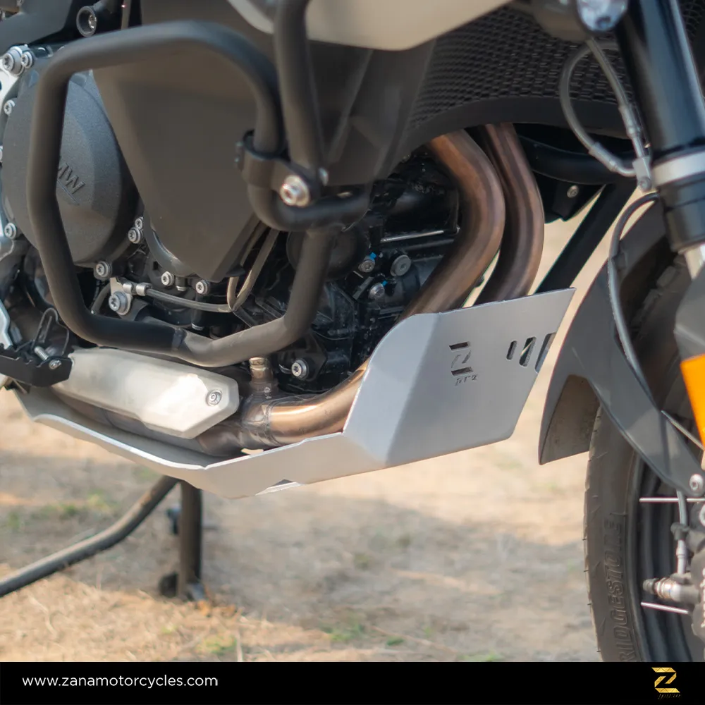 Zana Z Pro Bash Plate for BMW F900 GSA (Silver) - ZP-060