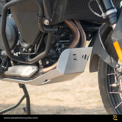 Zana Z Pro Bash Plate for BMW F900 GSA (Silver) - ZP-060