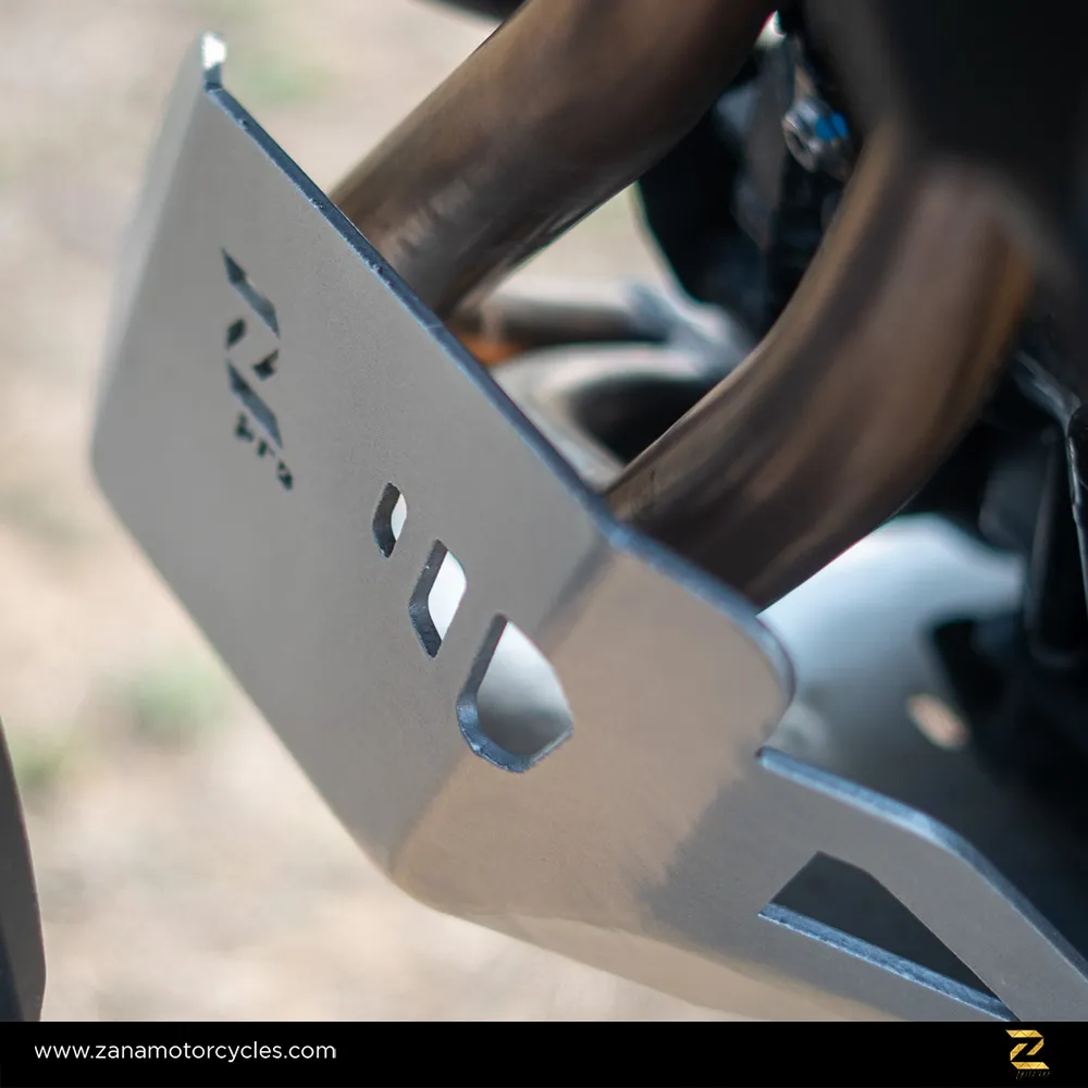Zana Z Pro Bash Plate for BMW F900 GSA (Silver) - ZP-060