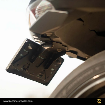 Zana Z Pro Tail Tidy Black For Suzuki Hayabusa 1300 - ZP-104