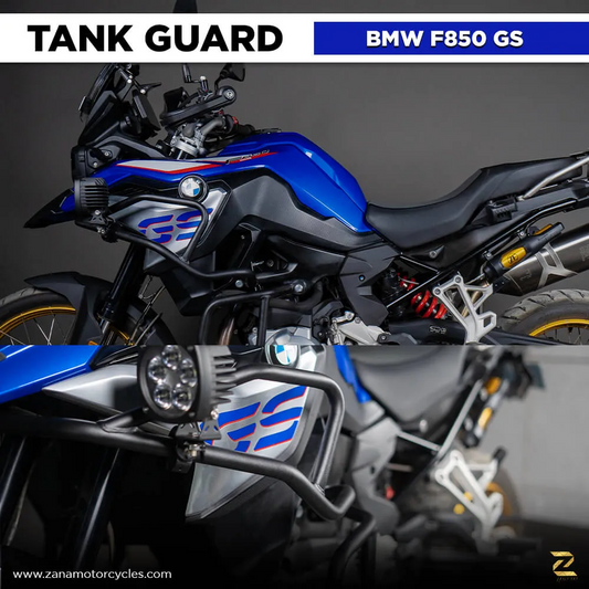 Zana Z Pro Tank Guard (Black) For BMW F850 GS - ZP-083