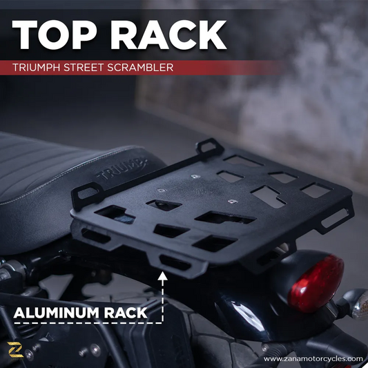 Zana Z Pro Top Rack Plate (Big) For Triumph Street Scrambler 900 - ZP-073