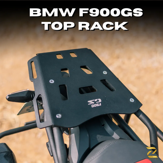 Zana Z Pro Top Rack With Plate For BMW F 900 GS (Black) - ZP-145