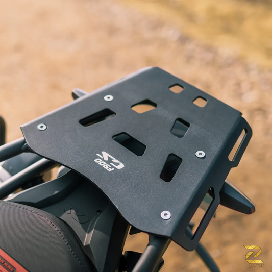 Zana Z Pro Top Rack With Plate For BMW F 900 GS (Black) - ZP-145