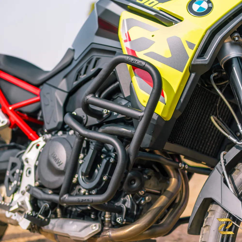 Zana Z Pro Upper & Lower Crash Guard Set For BMW F900 GS (Black) (Coming Soon) - ZP-142 / ZP-140