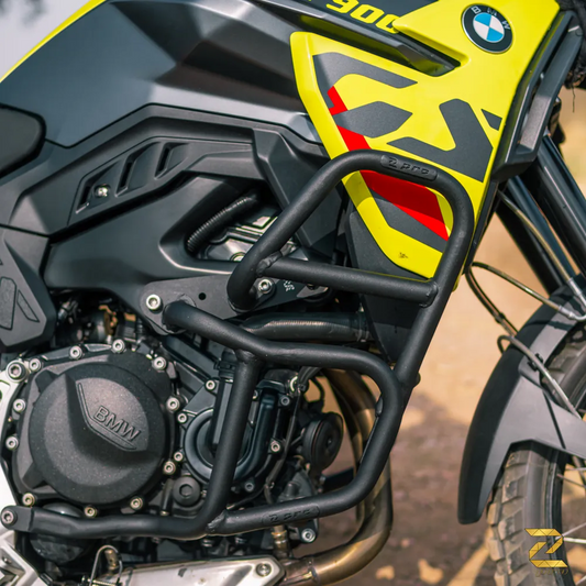 Zana Z Pro Upper & Lower Crash Guard Set For BMW F900 GS (Black) (Coming Soon) - ZP-142 / ZP-140
