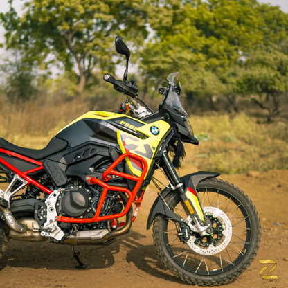 Zana Z Pro Upper & Lower Crash Guard Set For BMW F900 GS (Red) (Coming Soon) - ZP-143 / ZP-141