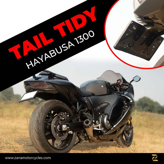 Zana Z Pro Tail Tidy Black For Suzuki Hayabusa 1300 - ZP-104