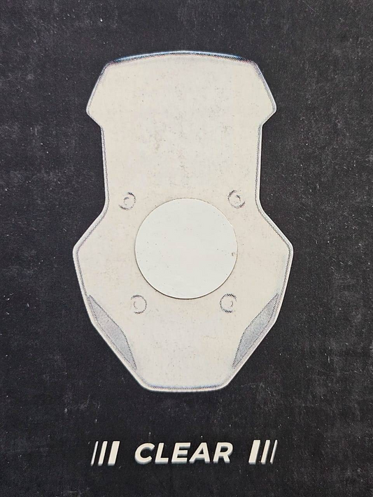 Zhipat Visor Glass Windshield Yamaha Aerox Windscreen Design V1 (CLEAR)