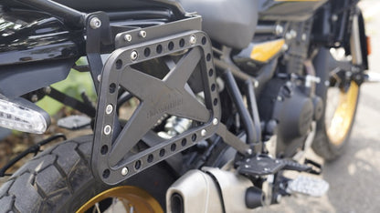 AdvenTOUR Pannier Mounts/ Saddle Stays for Himalayan 450 - Carbon Racing - Riders Junction