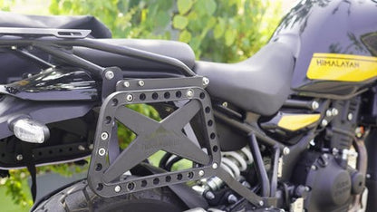 adventour pannier mount saddle stay for himalayan 450