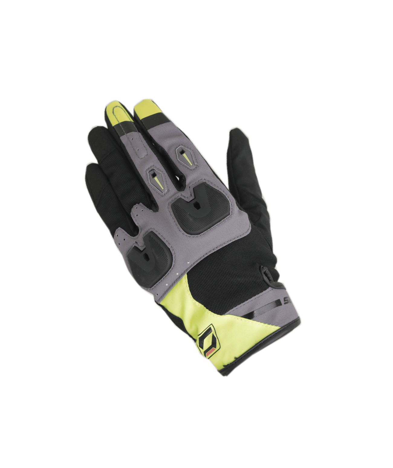 SOLACE - Aura Lite Riding Gloves (Grey-Neon)