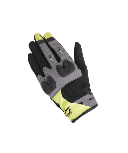 SOLACE - Aura Lite Riding Gloves (Grey-Neon)
