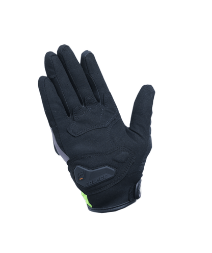 SOLACE - Aura Lite Riding Gloves (Grey-Neon)