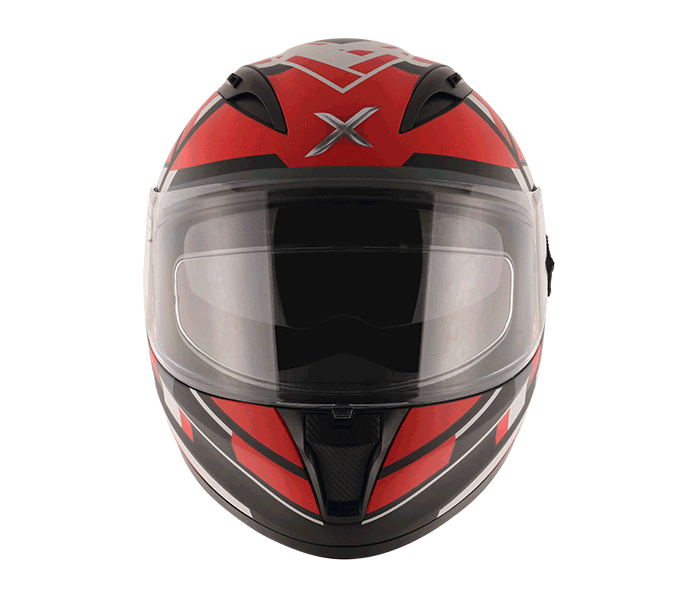 axor street crazy black red helmet