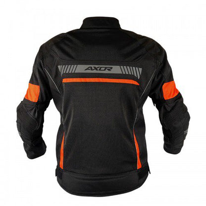 AXOR CRUISE 2 Riding Jacket - Black Orange