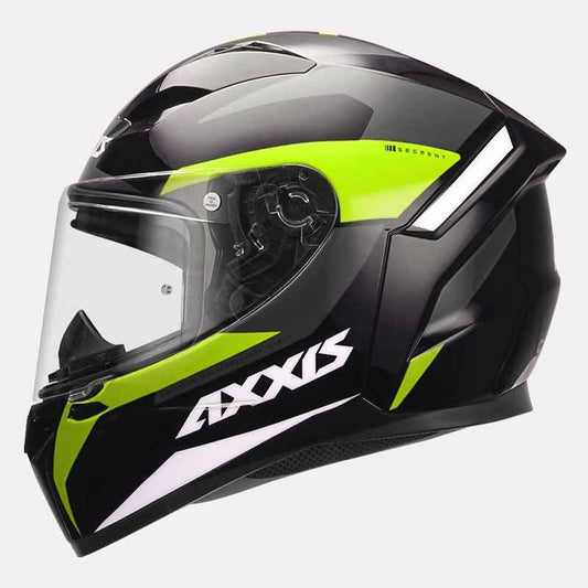 Axxis Segment Ocean Gloss Flo. Yellow Helmet