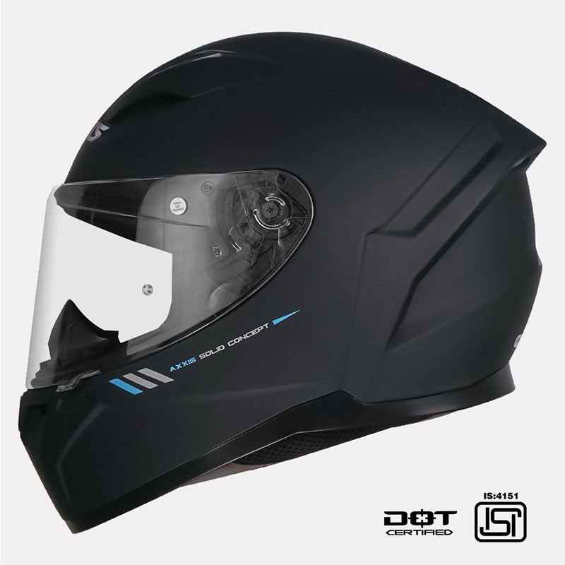 Axxis Segment Solid Matt Black Helmet