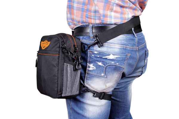 Dragon Sling Bag, Waist Bag, Thigh Bag for Motorbiking, Trekking, Hiking, Camping and Travel - Guardian Gears