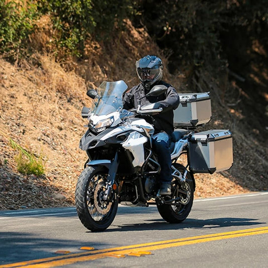 Benelli TRK 502x Top BOX + Pannier Set - Riders Junction