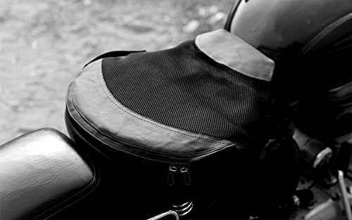 FEGO Float - Air Suspension Seat Black Leather Cushion Seat With Air Suspension Technology