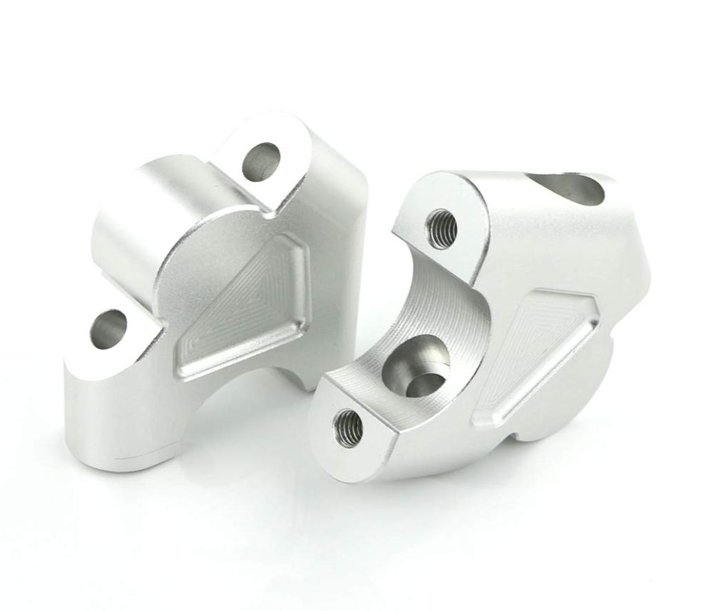 1.5 Inch Inclined Aluminum Handlebar Riser for BMW 1200GS / 1250GS - RJ Accessories