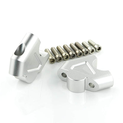 1.5 Inch Inclined Aluminum Handlebar Riser for BMW 1200GS / 1250GS - RJ Accessories