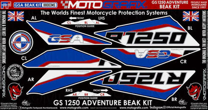 Motografix BMW R1250GS Ad Rallye Beak (BB003) - Riders Junction
