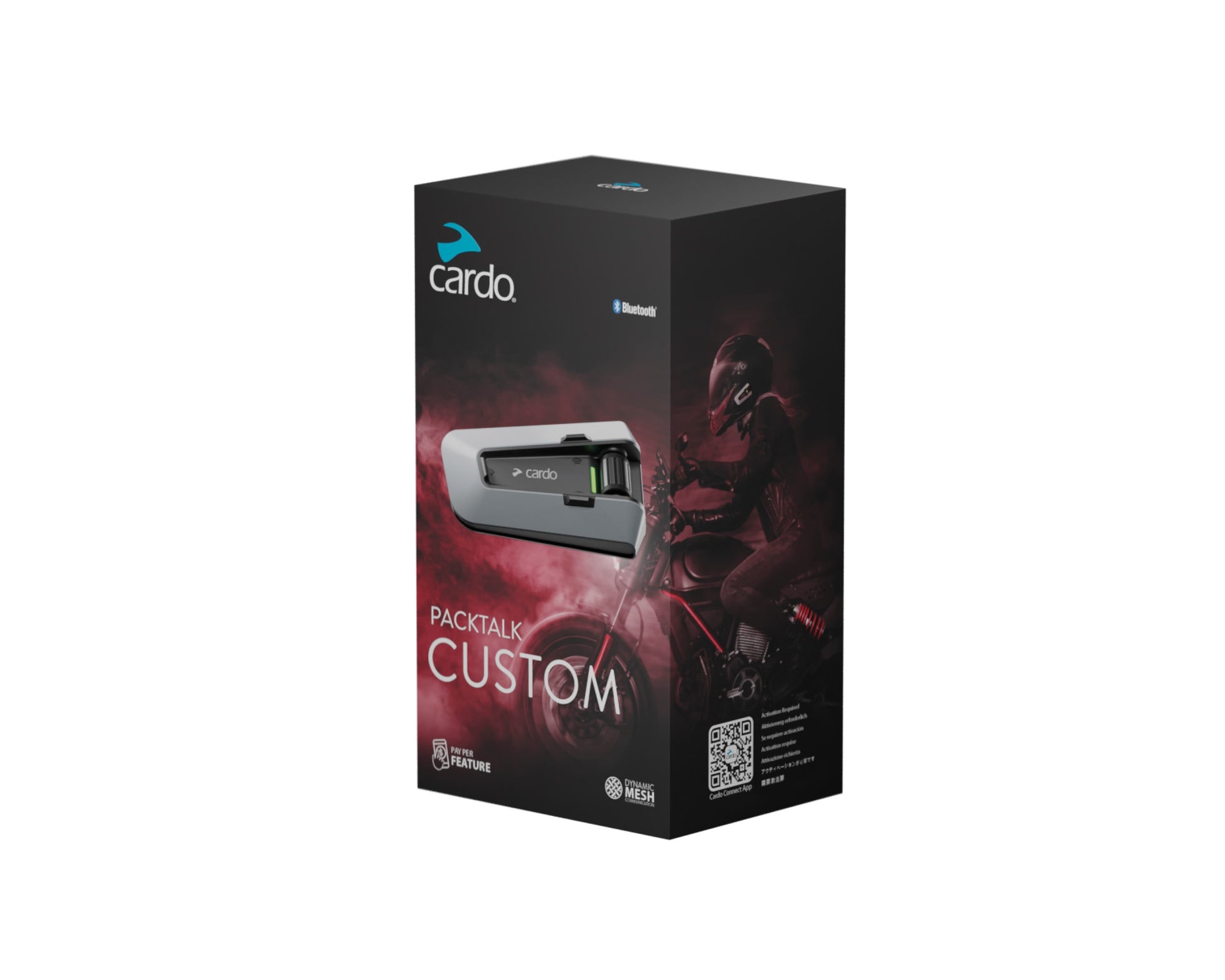 Cardo Pactalk Custom - Helmet Bluetooth Intercom - Riders Junction