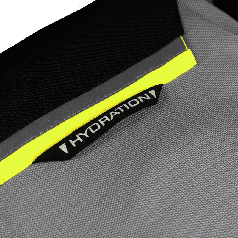 DSG Adv Riding Jacket Grey Black Yellow Flou - Riders Junction