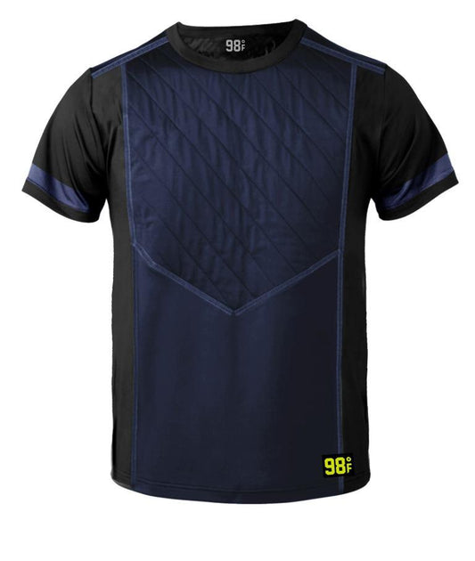 cooling tshirt 98fahren navy blue