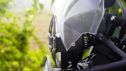 CYCLOPS Premium Headlight Protector for Himalayan 450 - Carbon Racing - Riders Junction