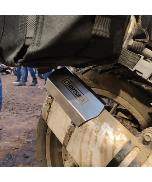 dirtsack exhaust heat shield