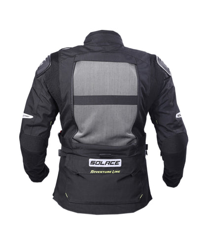 Solace Furious Pro Touring and Riding Jacket-Black