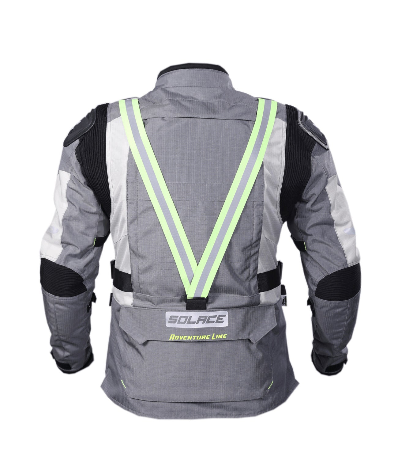 Solace Furious Pro Touring and Riding Jacket-Grey
