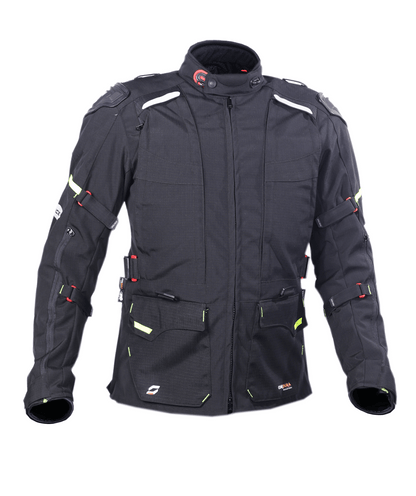 Solace Furious Pro Touring and Riding Jacket-Black