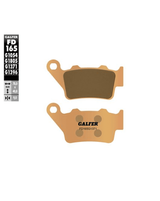 Galfer Rear Sintered Brake Pads for Triumph Speed 400 / Scram 400- FD165G1371