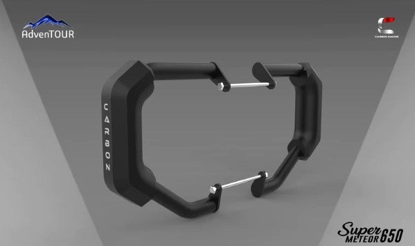 GUARDIAN - Premium Stainless Steel Crash Guard - Super Meteor 650 - Riders Junction